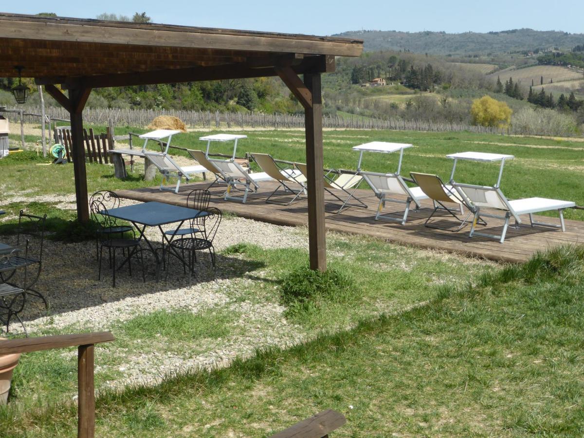 Agriturismo Le Tre Pietre - Podere Nel Chianti Quercegrossa Exterior foto